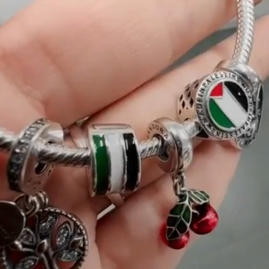 Palestine pandora bracelet