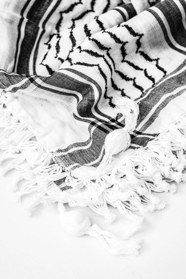 Palestine keffiyeh scarf