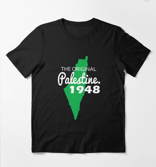 The Original Palestine 1948 - Unisex Cotton T-Shirt