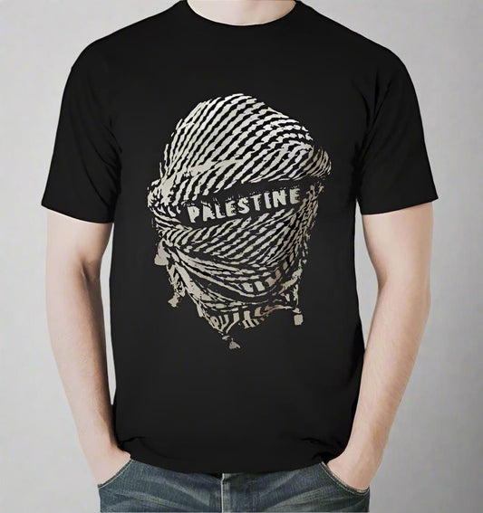 Palestine wrapped Keffiyeh t shirt